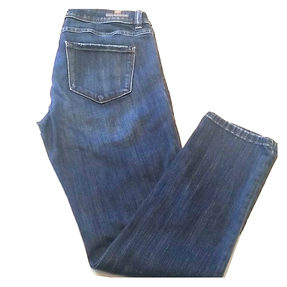 LC dark wash skinny jeans